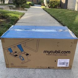 Cubii JR Under Desk Elliptical Royal blue  Exercise Machine F3A2PUR