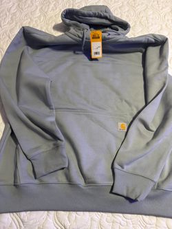 Grey Steel Carnhartt Jacket Hoodie
