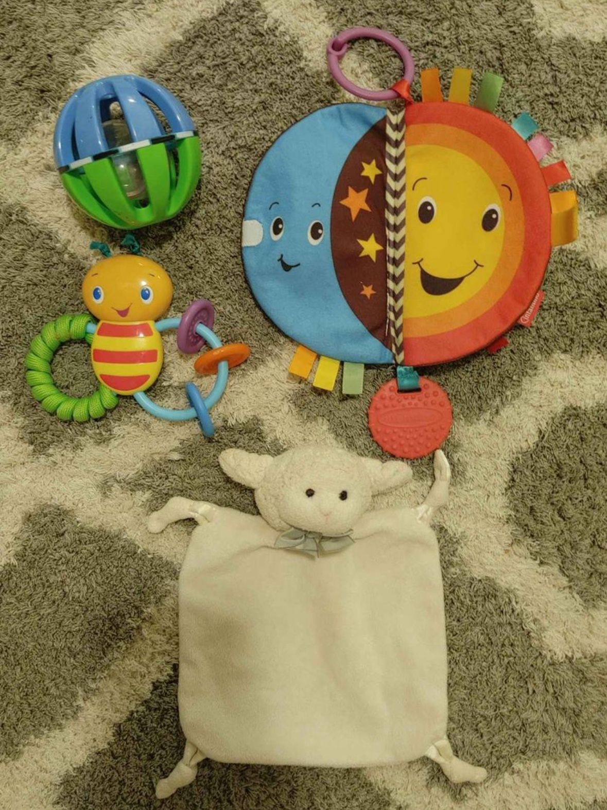Lot of 4 Developmental Infant Baby Toys