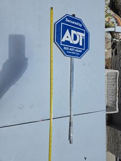Home security alarm signs