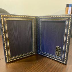 Antique Leather Photo Frame