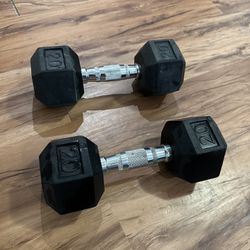 Two 20lbs Dumbbells 