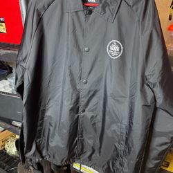 Vans Black Windbreaker Jacket 