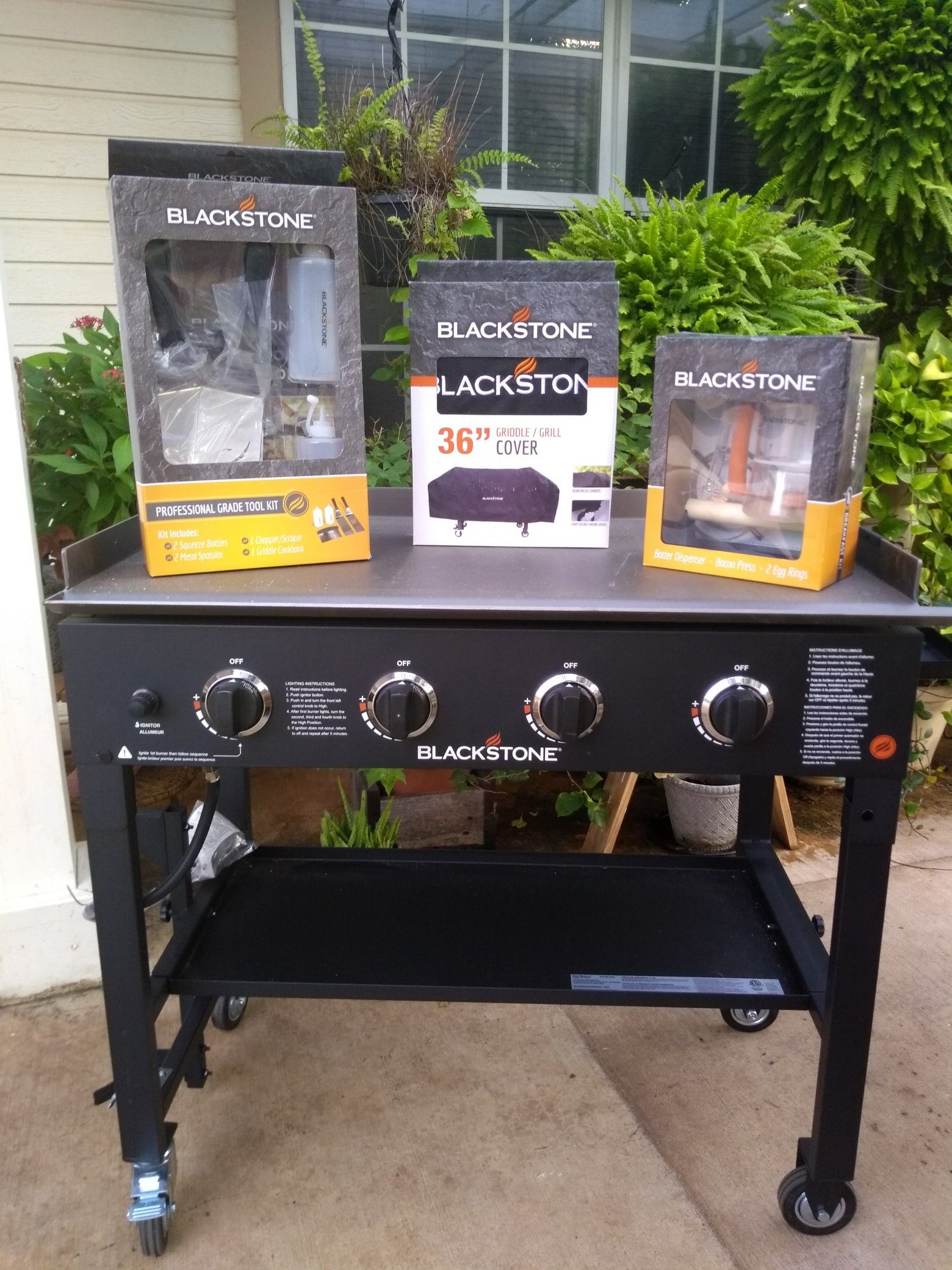 NEW Blackstone 36" grill griddle