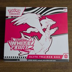 Pokemon Cards Scarlet and Violet White Flare Elite Trainer Box