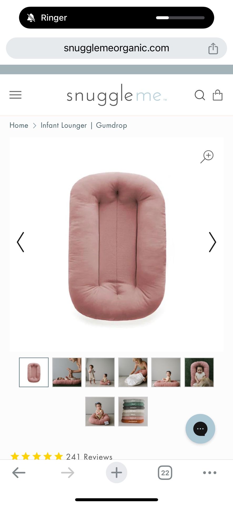Snuggle Me Lounger