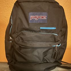New Jansport Digibreak Backpack. Black. Lots Of Pockets 