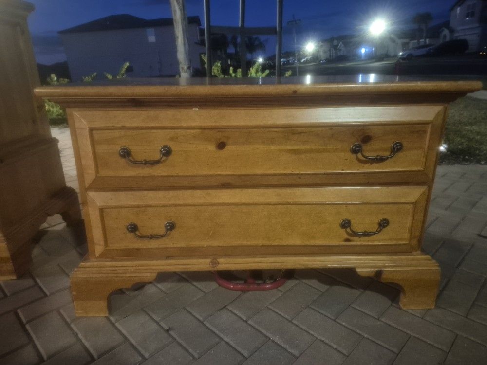 Two Dresser Very Good Wood Heavy