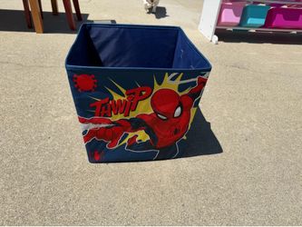 Spiderman storage bin