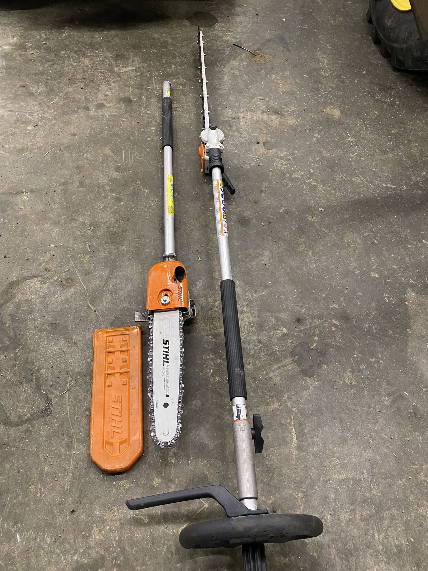 Stihl Km91R Kombi System With Pole Saw And Hedge trimmer for Sale in