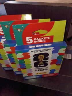 FIFA world cup 2026 panini sticker packs
