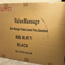 ValueMassage MT-T1 Portable Massage Table - Black