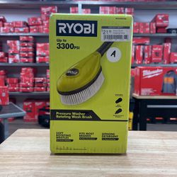 RYOBI Rotating Wash Brush/Brush Kit