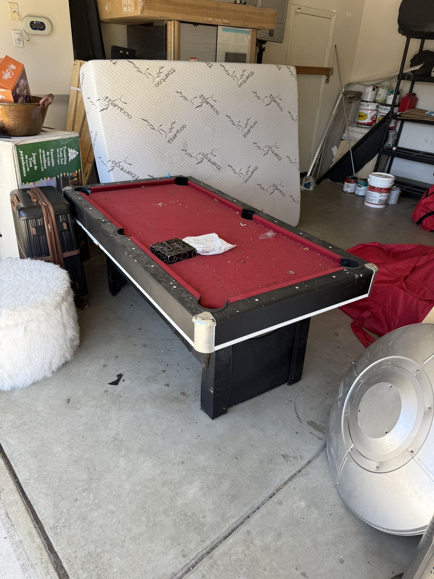 Pool Table With Accessories 6 Ft