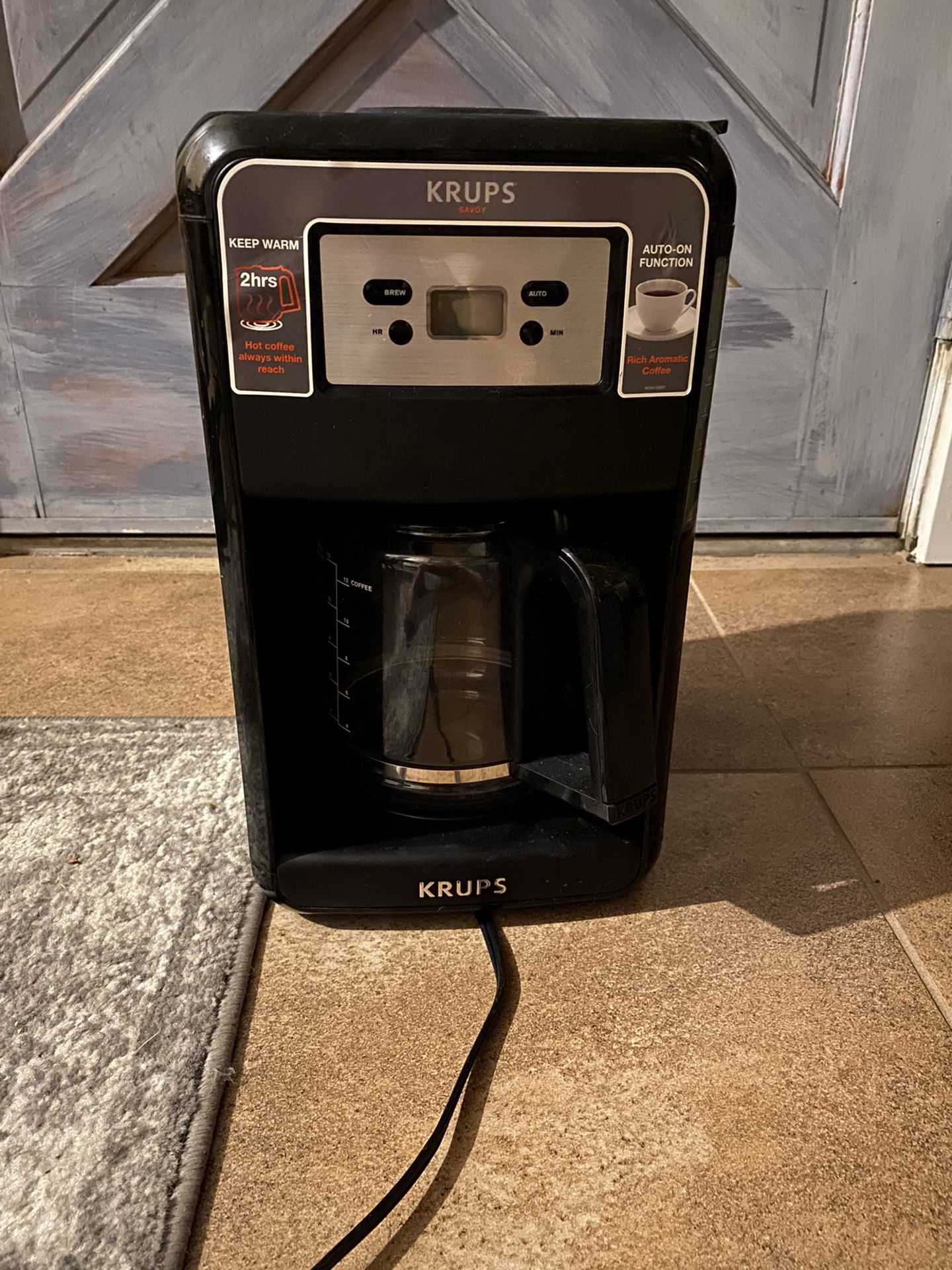Krupps coffee maker