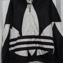 Adidas Big Leaf Windbreaker Jacket 