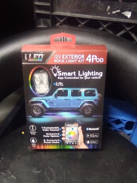 6 PC 12 V INTERIOR LED POD LIGHTING KIT