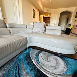 Leather Sofa In Very Good Condition