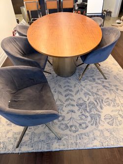 Modern table and chairs