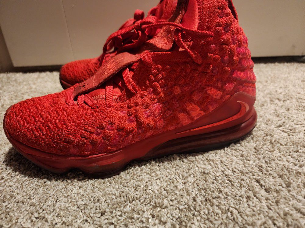 Nike Lebron 17 'Red Carpet' MENS 9.5