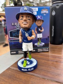 Miguel Rojas LA Dodgers Bobblehead Figure