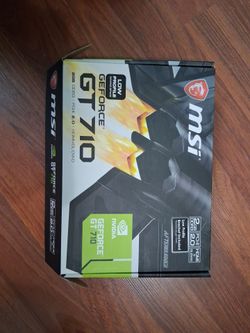GeForce gt 710 graphics card