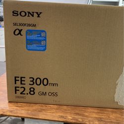Sony FE 300mm F2.8 Lens