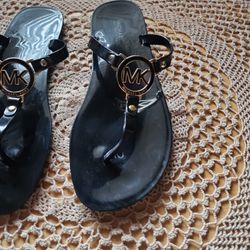 Michael kors flip cheap flops for sale