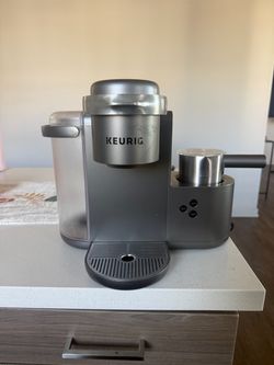 Keurig K-Café Special Edition Coffee Maker with Milk Frother – Nickel