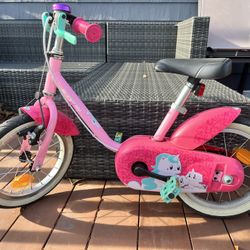 Girls Bike 12" Pink Unicorn
