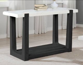 Sundbry marbled hallway table