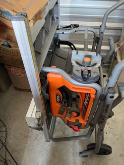 Rigid Table Saw with Folding Stand
