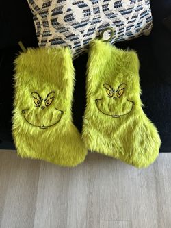 Grinch Stockings 