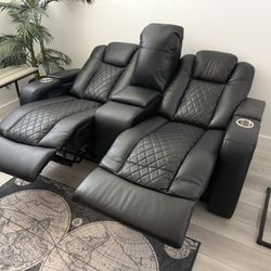 Electric Dual Movie Theater Recliner