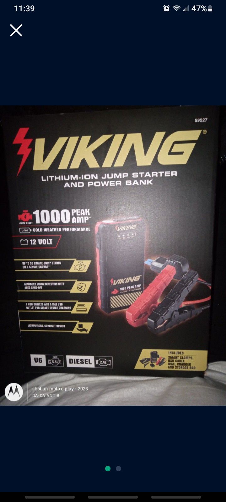 Viking Battery Jumpstart