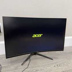 Acer 32” Curved Gaming Monitor – 4K 1080p – ED320QR