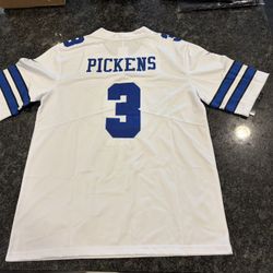 Dallas Cowboys #3 Pickens adult Sizes Small Yo To 3XL 