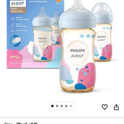 avent 2 pack botle new