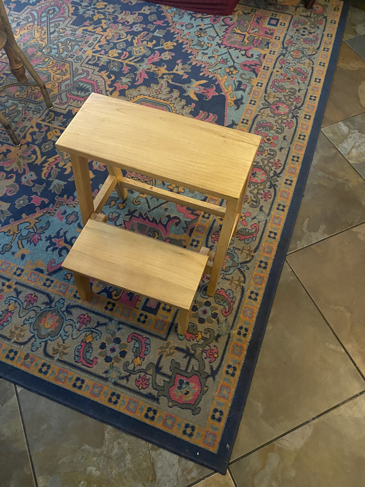 Threshold Wooden Stool Two Step