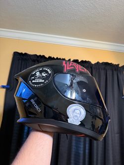 Sedici strada 3 with black and clear visor