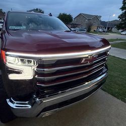 LED Car Hood Light Strip Installation