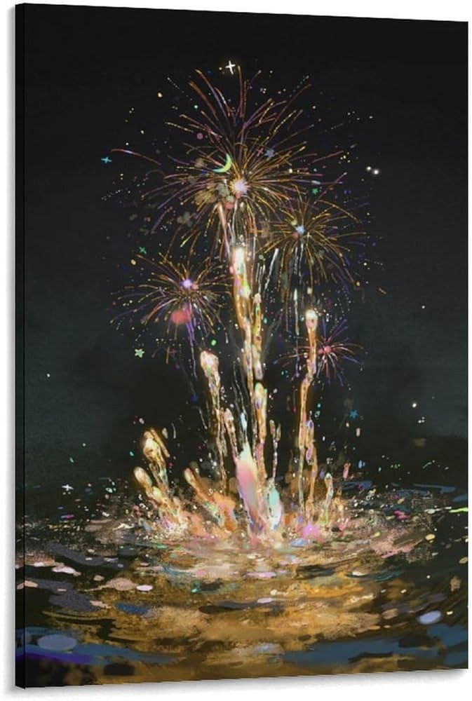 Fireworks Painting
