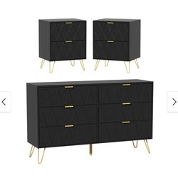 Dresser & 2 Nights Set | BRAND NEW