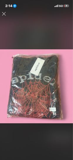 Rhinestone Spider Hoodie