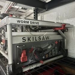 Skil Saw Table Saw With Worm Drive