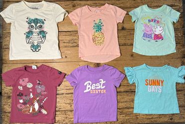 Toddler Girl T shirt bundle