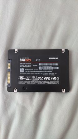 Samsung 870  EVO SSD 2 TB