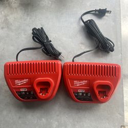 M12 12-volt battery charger