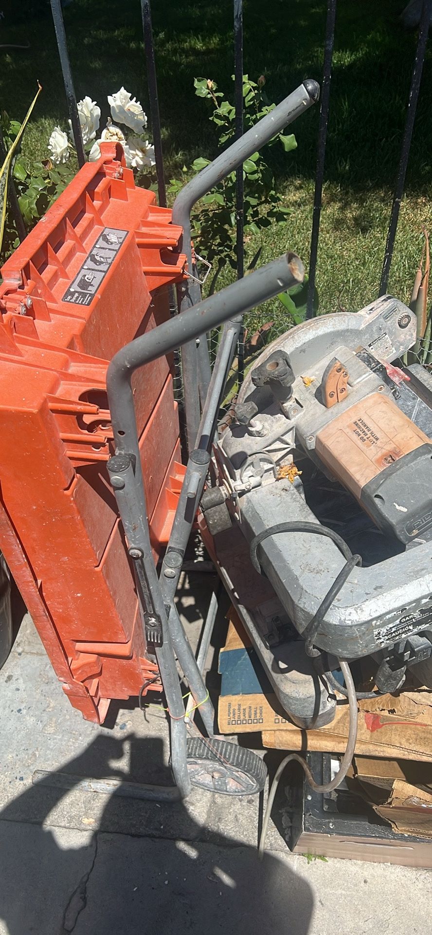Ridgid Tile Saw