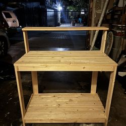 IKEA Workbench / Shelving Unit – Versatile & Sturdy